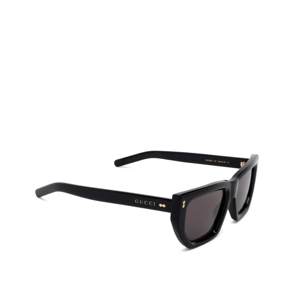 NWT Gucci GG1520S-001 Black Grey 53mm Sunglasses - Picture 5 of 6